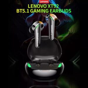 Lenovo Xt92 Wireless Bt5.1 Gaming Earbuds In-ear Headphones With 10mm Speaker Unit - Image 2